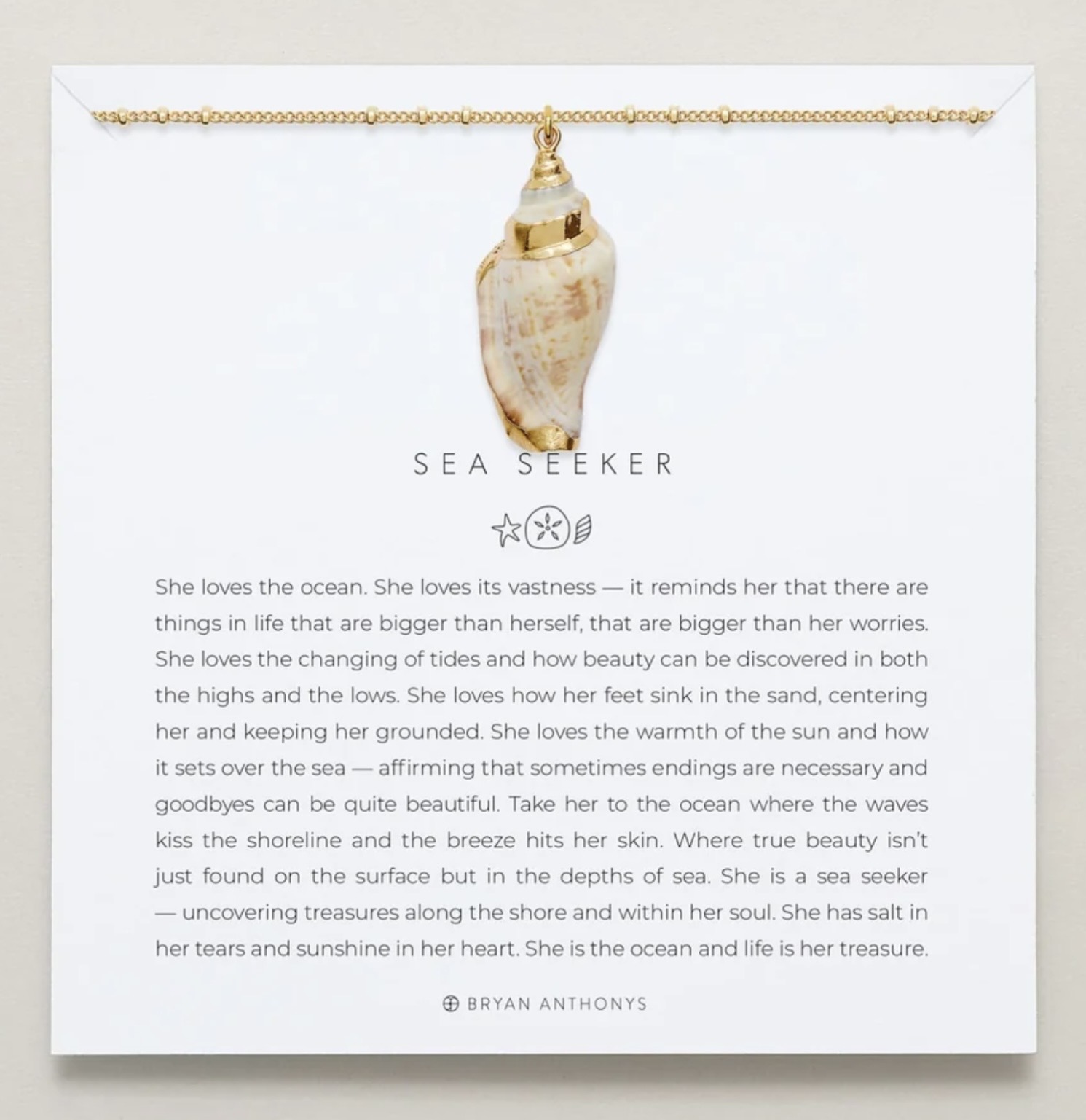 Bryan Anthony’s Sea Seeker Necklace